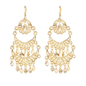 Algeria Caftan Wedding Earring Moon Alloy Earrings