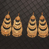 Algeria Caftan Wedding Earring Moon Alloy Earrings