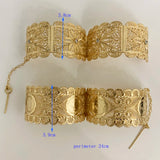 Algeria Wedding Bridal Bangles Open Cuff Bracelets