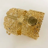 Algeria Wedding Bridal Bangles Open Cuff Bracelets
