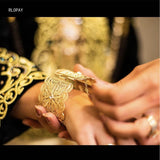 Algeria Wedding Bridal Bangles Open Cuff Bracelets