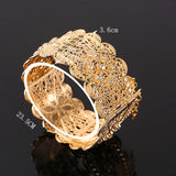 Algeria Wedding Bridal Bangles Open Cuff Bracelets