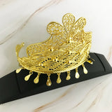 Algerian Ethnic Bride Crown Metal Hair Hoop Jewelry
