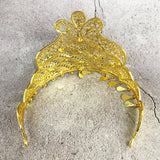 Algerian Ethnic Bride Crown Metal Hair Hoop Jewelry