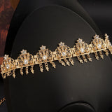 Algerian Moroccan Bridal Headband Arabic Wedding Crown Bridesmaid Jewelry