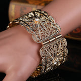 Algerian Women Bangle Cuff Bracelets Ethnic Wedding Jewelry
