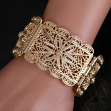 Algerian Women Bangle Cuff Bracelets Ethnic Wedding Jewelry