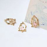 Alice in Wonderland Rabbit Love Pendant DIY Jewelry Set