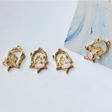 Alice in Wonderland Rabbit Love Pendant DIY Jewelry Set