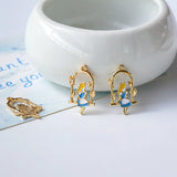 Alice in Wonderland Rabbit Love Pendant DIY Jewelry Set