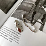 Alien 925 Silver Sterling Earrings Asymmetry Irregular Earrings For Women