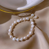 Alien Baroque Freshwater Pearl Bracelet - Women Charm Bracelet