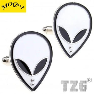 Alien Cufflink Cuff Link 1 Pair Promo