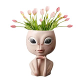 Alien Gypsum Silicone Mold for DIY Succulents Concrete Flower Pot