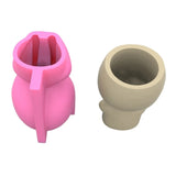 Alien Gypsum Silicone Mold for DIY Succulents Concrete Flower Pot