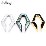 PC 12mm Ear Weights Hangers Ear Plugs Tunnels 316 Stainless Steel Earrings