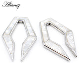 PC 12mm Ear Weights Hangers Ear Plugs Tunnels 316 Stainless Steel Earrings