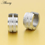 Small Stainless Steel Hoop Earrings Men Women Circle Jewelry
