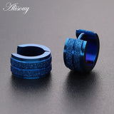 Small Stainless Steel Hoop Earrings Men Women Circle Jewelry