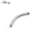 10pcs G23 Titanium Banana Parts for Body Piercing Jewelry