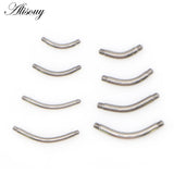 10pcs G23 Titanium Banana Parts for Body Piercing Jewelry