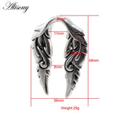 316L Stainless Steel Wing Ear Weights Heavy Expander Stretcher Plugs Gauges