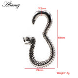 Steel Snake Hanging Ear Weights Earrings Stretcher Gauges Expander