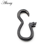 Steel Snake Hanging Ear Weights Earrings Stretcher Gauges Expander