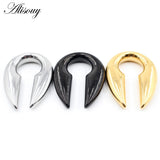 Stainless Steel Ear Plugs & Ear Weights Hanger Gauges Body Piercing Jewelry