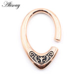 HipHop Stainless Steel Ear Expander Plugs 6mm Body Jewelry Piercing
