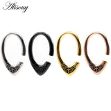 HipHop Stainless Steel Ear Expander Plugs 6mm Body Jewelry Piercing