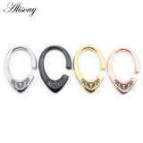 HipHop Stainless Steel Ear Expander Plugs 6mm Body Jewelry Piercing