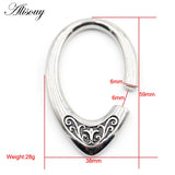 HipHop Stainless Steel Ear Expander Plugs 6mm Body Jewelry Piercing