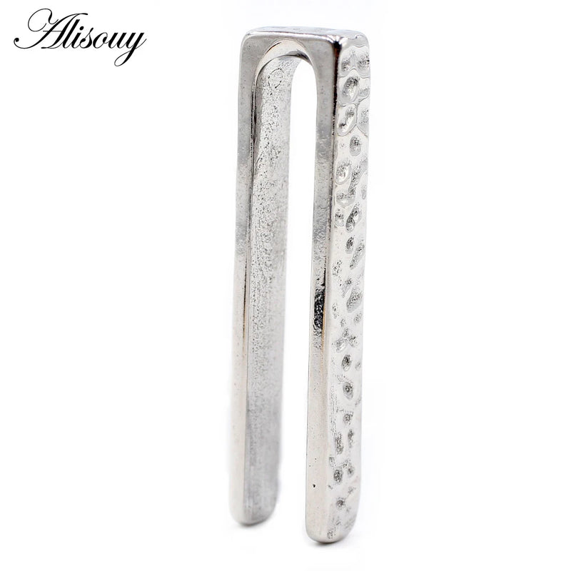 Stainless Steel Ear Weight Heavy Hanger Expander Stretcher Plugs Gauges