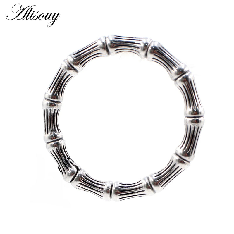 Stainless Steel Bamboo Bone Ear Weights Heavy Expander Plugs Gauges