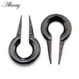 Stainless Steel Bird-Beak Ear Weights Expander Plugs Gauges