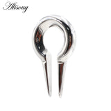 Stainless Steel Bird-Beak Ear Weights Expander Plugs Gauges