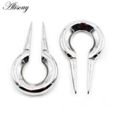 Stainless Steel Bird-Beak Ear Weights Expander Plugs Gauges
