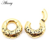 Stainless Steel Circle Ear Weights Heavy Expander Plugs Gauges