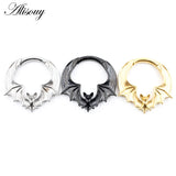 Stainless Steel Bat Ear Weight Hanger Expander Plugs Earring
