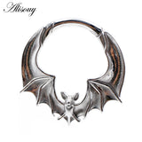 Stainless Steel Bat Ear Weight Hanger Expander Plugs Earring