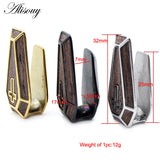 Stainless Steel Cross Coffin Ear Weights Plugs Gauges