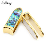 Enamel Square Bar Heavy Ear Weight Plugs Tunnel Ear Gauges Expander Stretche