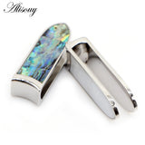 Enamel Square Bar Heavy Ear Weight Plugs Tunnel Ear Gauges Expander Stretche