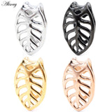 1PC Stainless Steel Leaf Ear Weight Hanger Expander Stretcher Plugs Gauges