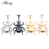 1PC Stainless Steel Rhinoceros Beetles Ear Weight Heavy Expander Stretcher Plug