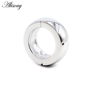 Stainless Steel Ear Weights Expander Plugs Hoop Earrings