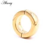 Stainless Steel Ear Weights Expander Plugs Hoop Earrings