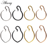 Stainless Steel Water Drop Ear Hook Weights Expander Stretcher Plugs Gauges