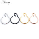 Stainless Steel Water Drop Ear Hook Weights Expander Stretcher Plugs Gauges